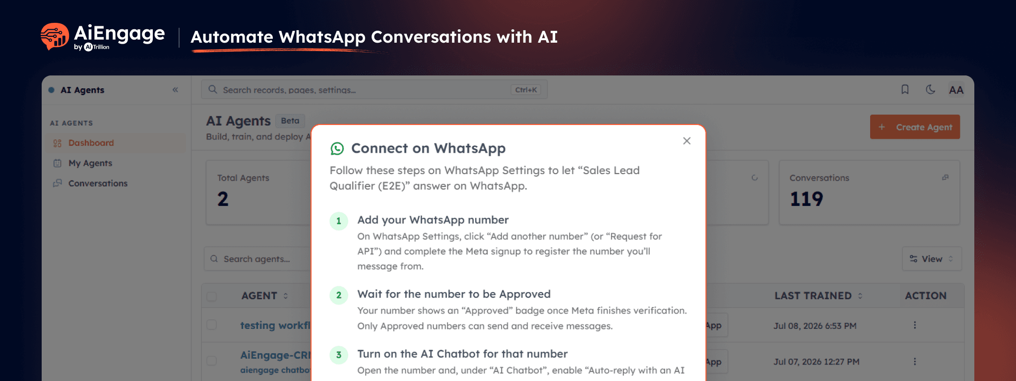 Automate WhatsApp Conversations with AI