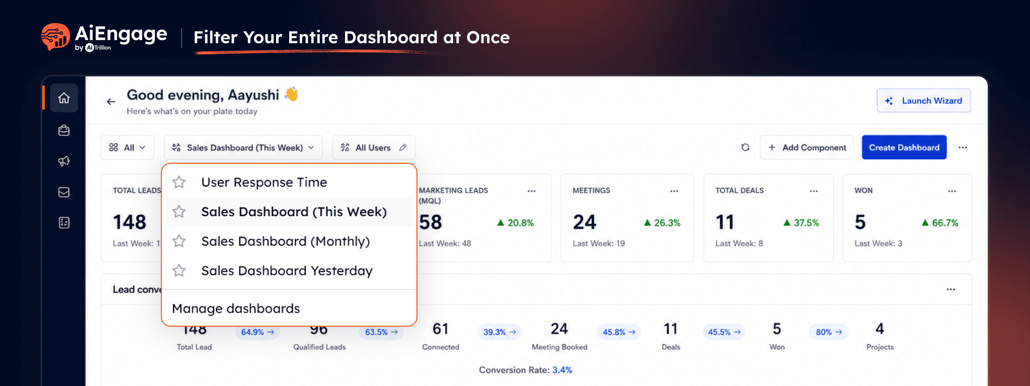 Filter Your Entire Dashboard at Once