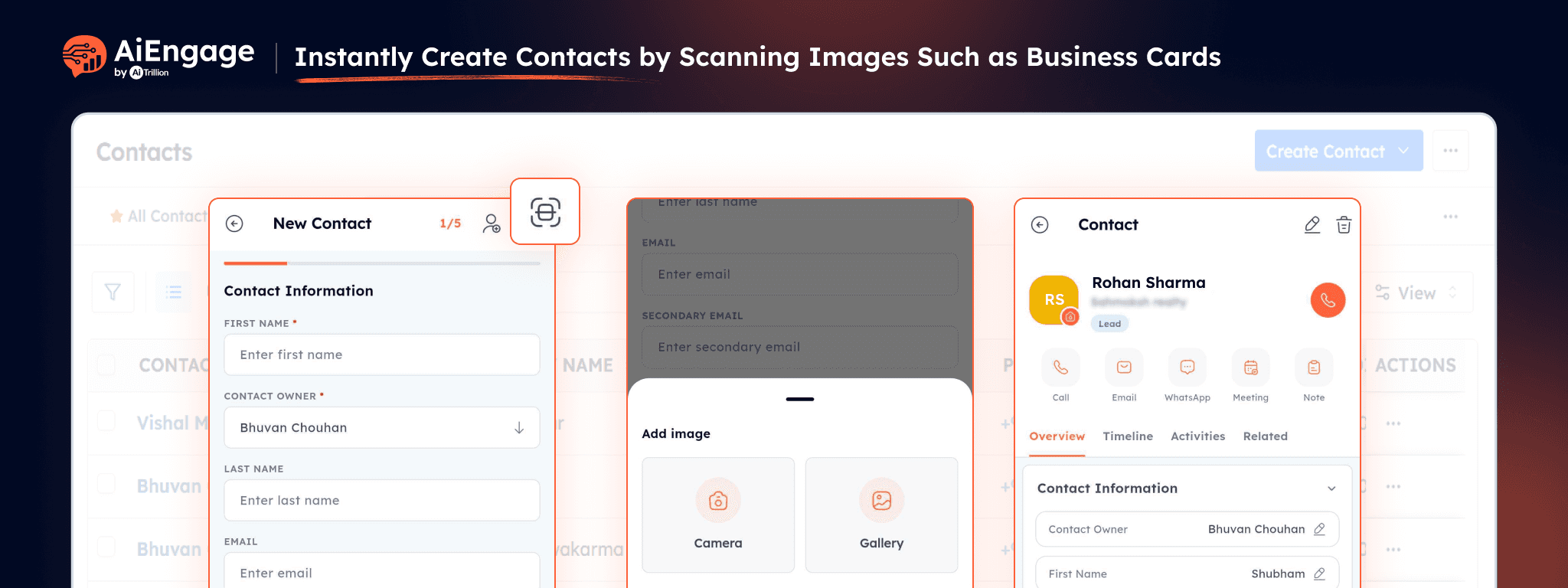 📇 Instantly Create Contacts by Scanning Images Such as Business Cards