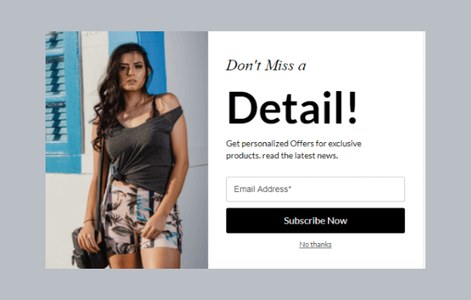 opt-in form