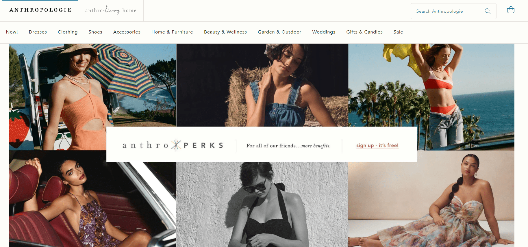 Anthropologie loyalty program
