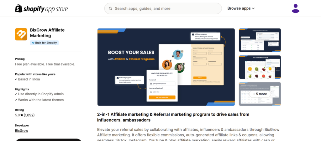 BixGrow Affiliate Marketing