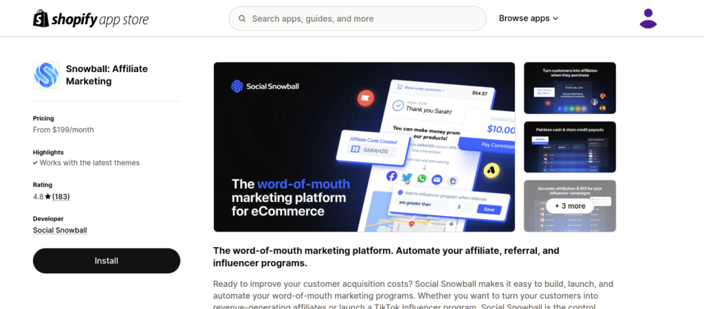 Snowball Affiliate Marketing