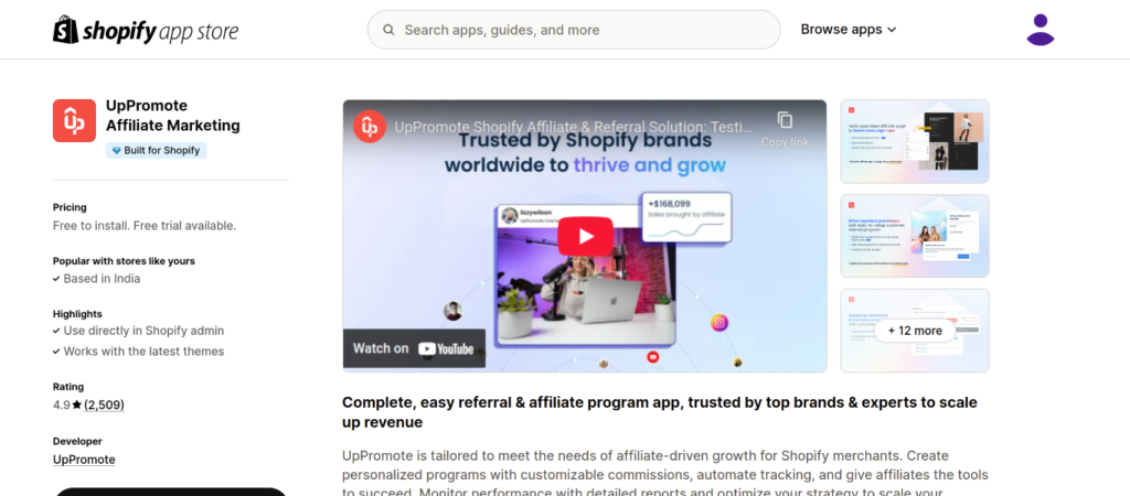 UpPromote Affiliate Marketing