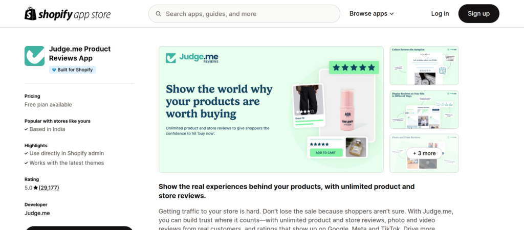 Judge.me Product Reviews App