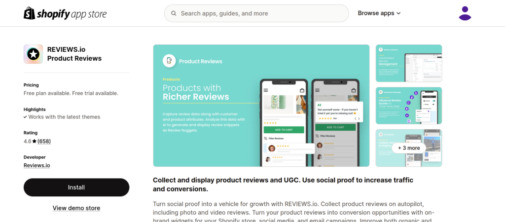 Reviews.io Product Reviews