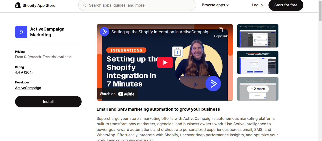 Active campaign email marketing