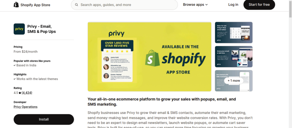 Privy SMS Marketing