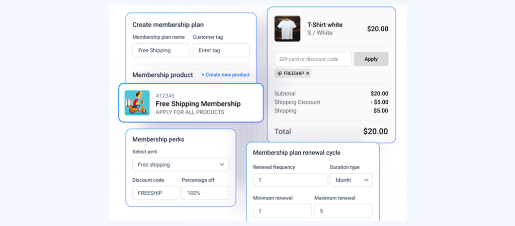 Shopify Customer Membership Setup