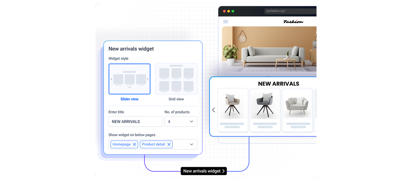 shopify recommended products section